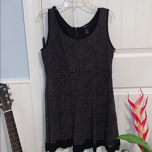 Thrifted Black Lace Dress